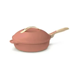 Fabrique de Styles Plats Et Appareils De Cuisson>Poêle pivoine d28cm - La Fabuleuse Rose