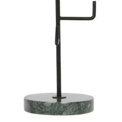 Fabrique de Styles Bijoux Fantaisie>Porte bijoux en marbre vert et fer noir - Green Doré