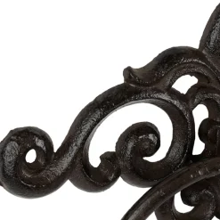 Fabrique de Styles Rangements Salle De Bain>Porte serviettes mural en fonte - Module Brun