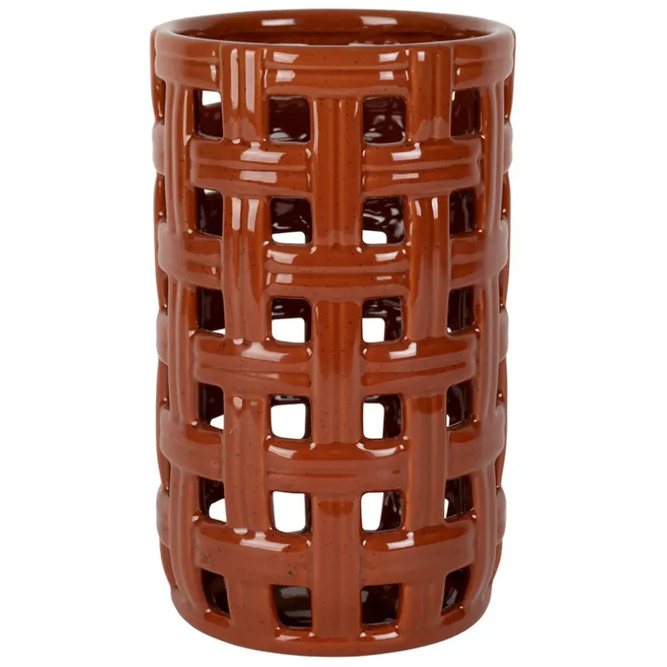 Fabrique de Styles Petits Rangements>Porte ustensiles en grès moucheté h20cm - Organic Terracotta