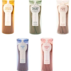 Fabrique de Styles Encens>Pot en verre de 100 encens baie de pomelo Rose