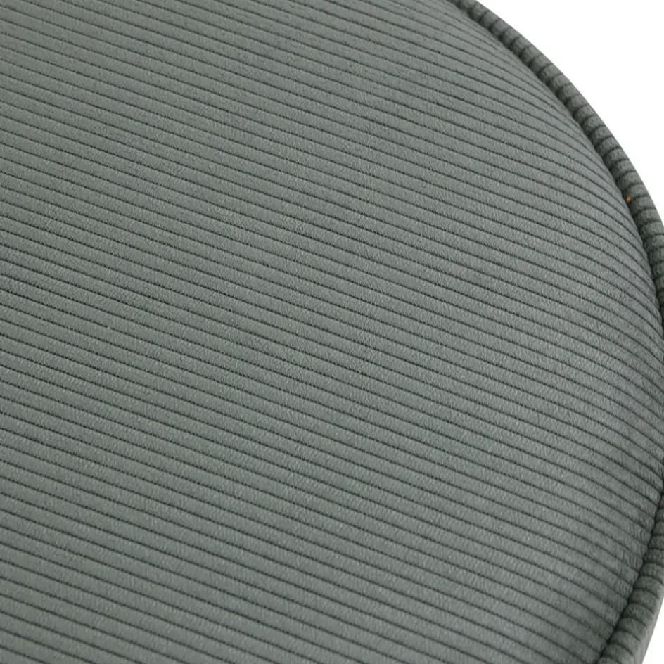 Fabrique de Styles Poufs Et Tabourets>Pouf en tissu velours côtelé - Popy Kaki