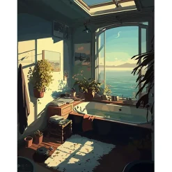 Fabrique de Styles Puzzles>Puzzle Bain voyons ! - 1000 pièces Multicolore