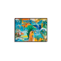 Fabrique de Styles Puzzles>Puzzle surf by g.kero 68x49cm 1000 pieces Multicolore