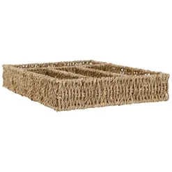 Fabrique de Styles Ustensibles De Cuisine>Range couverts en jonc de mer - borneo Naturel