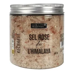 Fabrique de Styles Condiments Et Épices>Recharge de sel de l'Hymalaya 600g Rose