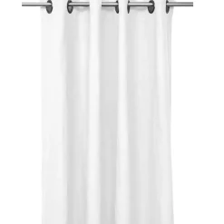 Fabrique de Styles Rideaux Et Voilages>Rideaux en lin et coton avec oeillets 130x280cm - Figari Blanc