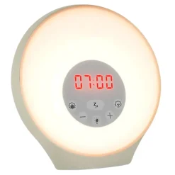 Fabrique de Styles Multimédia>Réveil coucher de soleil Blanc