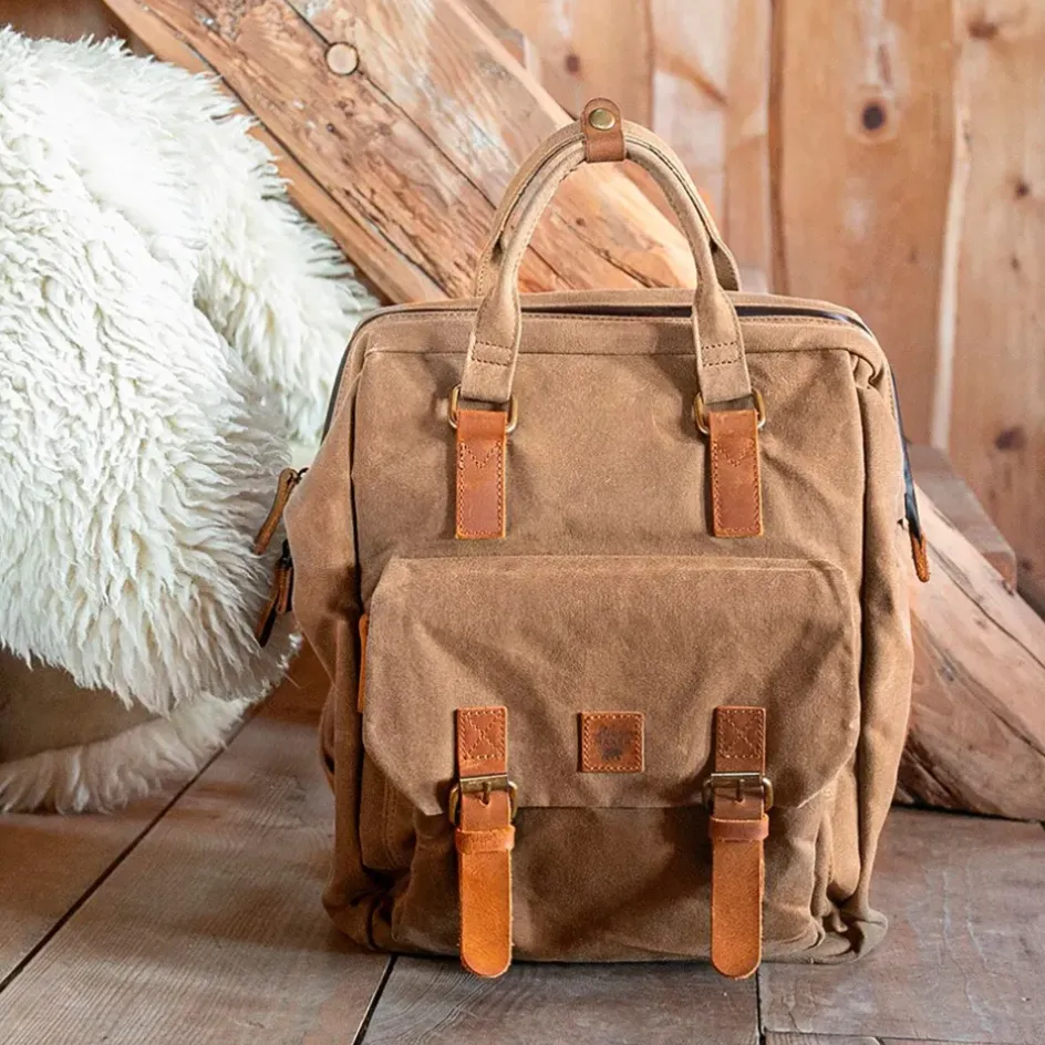 Fabrique de Styles Sacs Et Cabas>Sac à dos havane 28x14xh39cm -Juneau Sable