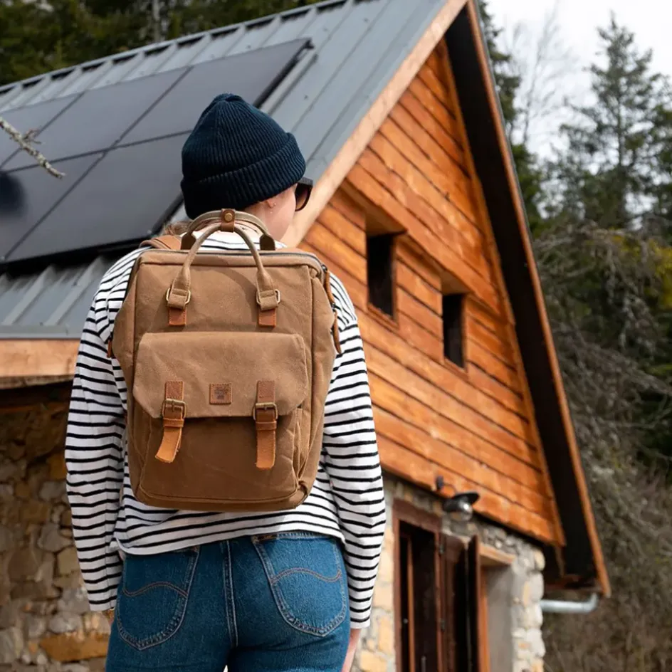 Fabrique de Styles Sacs Et Cabas>Sac à dos havane 28x14xh39cm -Juneau Sable