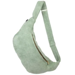 Fabrique de Styles Sacs Et Cabas>Sac banane en velours - St Tropez Celadon