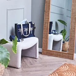 Fabrique de Styles Sacs Et Cabas>Sac brodé en coton - Medi Bleu