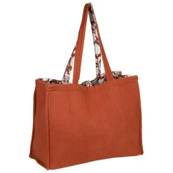 Fabrique de Styles Sacs Et Cabas>Sac en coton matelassé - Flaura Terracotta