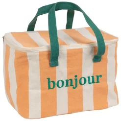 Fabrique de Styles Sacs>Sac isotherme en coton - Palma Corail