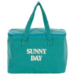 Fabrique de Styles Sacs>Sac isotherme en tissu émeraude - Lumi Emeraude