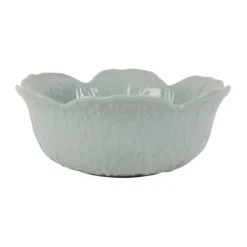 Fabrique de Styles Plats Et Saladiers>Saladier chou en grès d22cm Vert d'eau