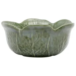 Fabrique de Styles Plats Et Saladiers>Saladier en grès d22cm - Chou Vert