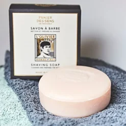 Fabrique de Styles Soins Du Visage>Savon à barbe l'olivier 150g Noir