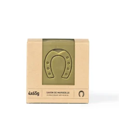 Fabrique de Styles Savon Solide>Savon de marseille cube tranche à l'huile d' 4x65g Olive