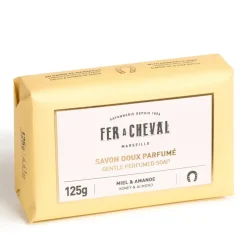Fabrique de Styles Savon Solide>Savon doux parfumé – miel et amande 125g Beige