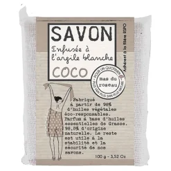 Fabrique de Styles Savon Solide>Savonnette parfumée noix de coco 100gr