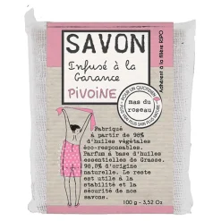 Fabrique de Styles Savon Solide>Savonnette pivoine 100gr