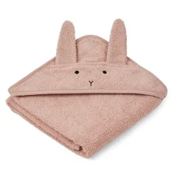 Fabrique de Styles Textiles>Serviette à capuche albert lapin Rose