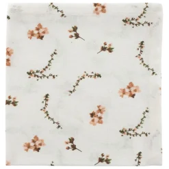 Fabrique de Styles Serviettes De Table>Serviette de table en coton rose et vert 40x40cm - Louise Rose, Vert