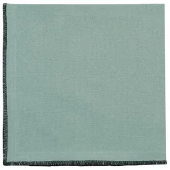 Fabrique de Styles Serviettes De Table>Serviette x2 corino 35x35cm coton lavé 170g/m2 Vert d'eau