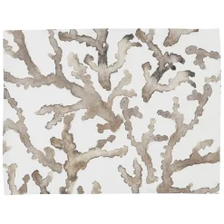 Fabrique de Styles Sets De Table>Set de table blanc et brun - estran Blanc, Brun