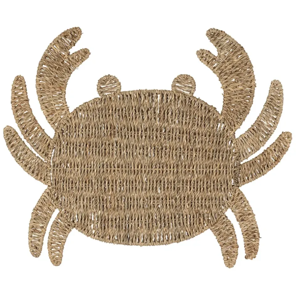 Fabrique de Styles Sets De Table>Set de table crabe sumatra Naturel