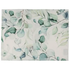 Fabrique de Styles Sets De Table>Set de table en coton 50x38cm - Eucalyptus Vert