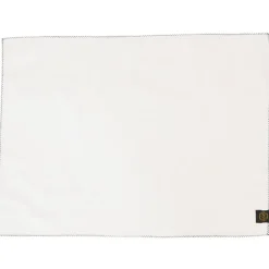 Fabrique de Styles Sets De Table>Set de table en lin et coton 38x48cm - Zilia Blanc