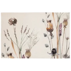 Fabrique de Styles Sets De Table>Set de table en vinyl et polyester 45x30cm - Floral Multicolore