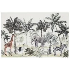 Fabrique de Styles Sets De Table>Set de table en vinyle palmiers 45x30cm - Mocoa Multicolore