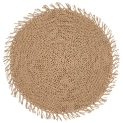 Fabrique de Styles Sets De Table>Set de table 44x44cm - Tressine Naturel