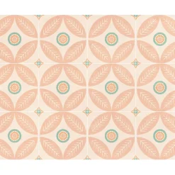 Fabrique de Styles Sets De Table>Set de table provence en vinyle geometrique 30x40cm Multicolore