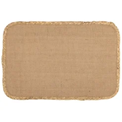 Fabrique de Styles Sets De Table>Set de table rectangle en jute 45x30cm - Tressé Naturel