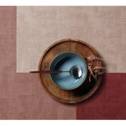 Fabrique de Styles Sets De Table>Set de table rectangle saumon 46x33cm - Meli Melo Corail