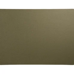Fabrique de Styles Sets De Table>Set de table rectangle simili cuir 46x33cm - Optic Olive