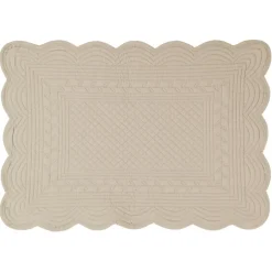Fabrique de Styles Sets De Table>Set de table rectangulaire en coton Mastic