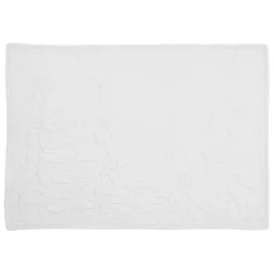 Fabrique de Styles Sets De Table>Set table boutis 48x34cm coton Blanc
