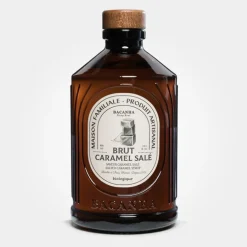 Fabrique de Styles Boissons Non Alcoolisés>Sirop Brut de Caramel Salé - 400 ml Ambre