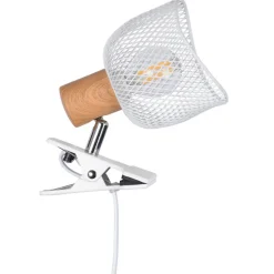 Fabrique de Styles Suspensions>Spot à pince en métal h19cm - Ottawa Blanc