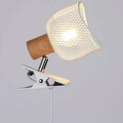 Fabrique de Styles Suspensions>Spot à pince en métal h19cm - Ottawa Blanc