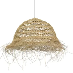 Fabrique de Styles Suspensions>Suspension en alfa d52cm - majorelle Naturel