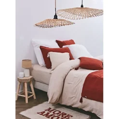 Fabrique de Styles Suspensions>Suspension en bambou et fer 82x80cm - Bambou Naturel