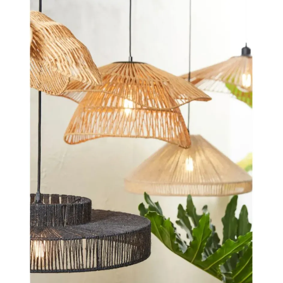 Fabrique de Styles Suspensions>Suspension en corde de papaier d50cm - Calyp Naturel