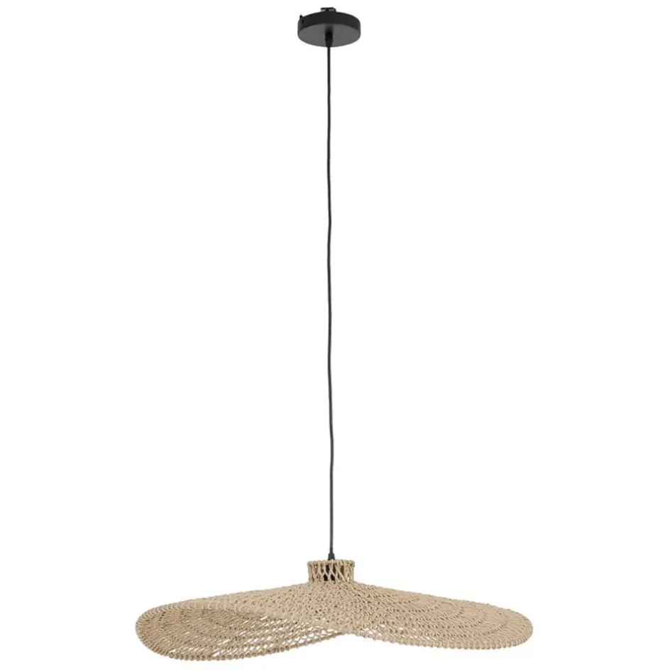 Fabrique de Styles Suspensions>Suspension en corde de papier d70.5cm - calyp Naturel