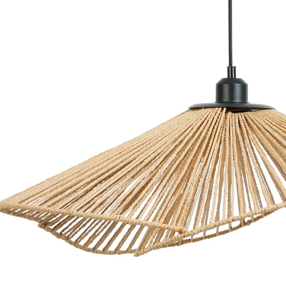 Fabrique de Styles Suspensions>Suspension en corde de papaier d63cm - Calyp Naturel
